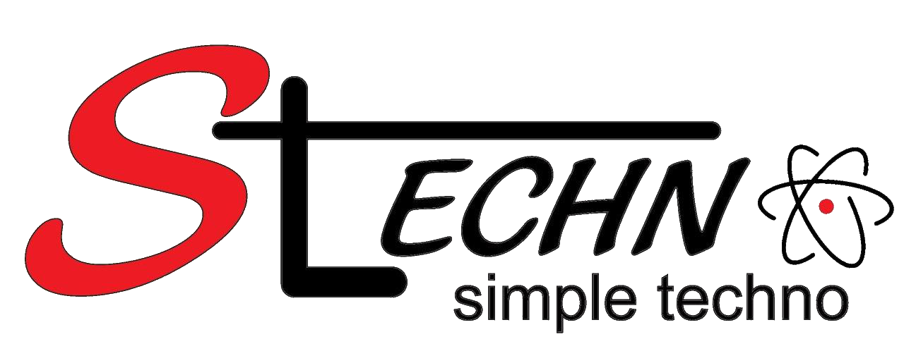 simple techno logo